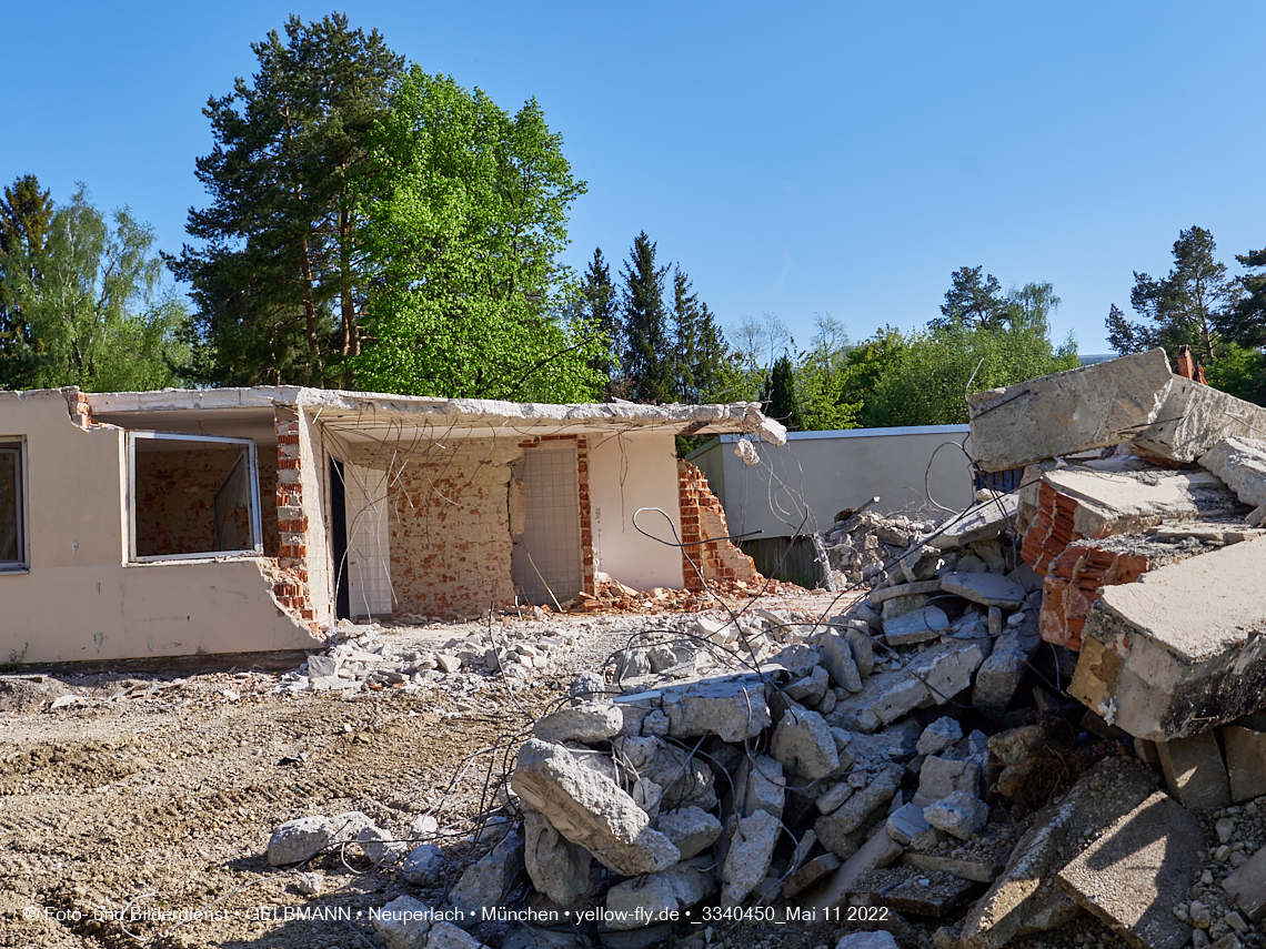 11.05.2022 - Baustelle am Haus für Kinder in Neuperlach